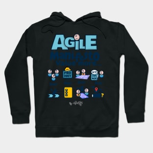 Agile Manifesto, Value More ... Hoodie